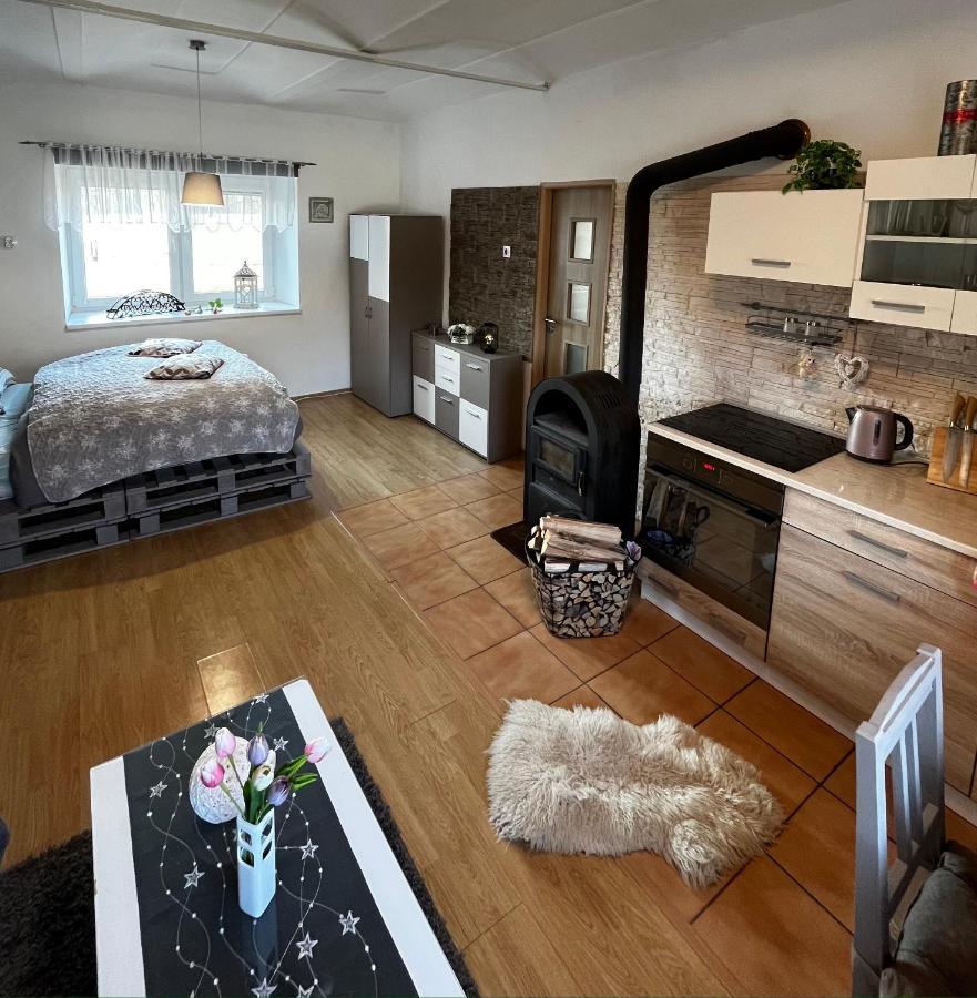 Utulne Spani Ve Venkovske Chaloupce S Virivkou Holiday home Podbrezi